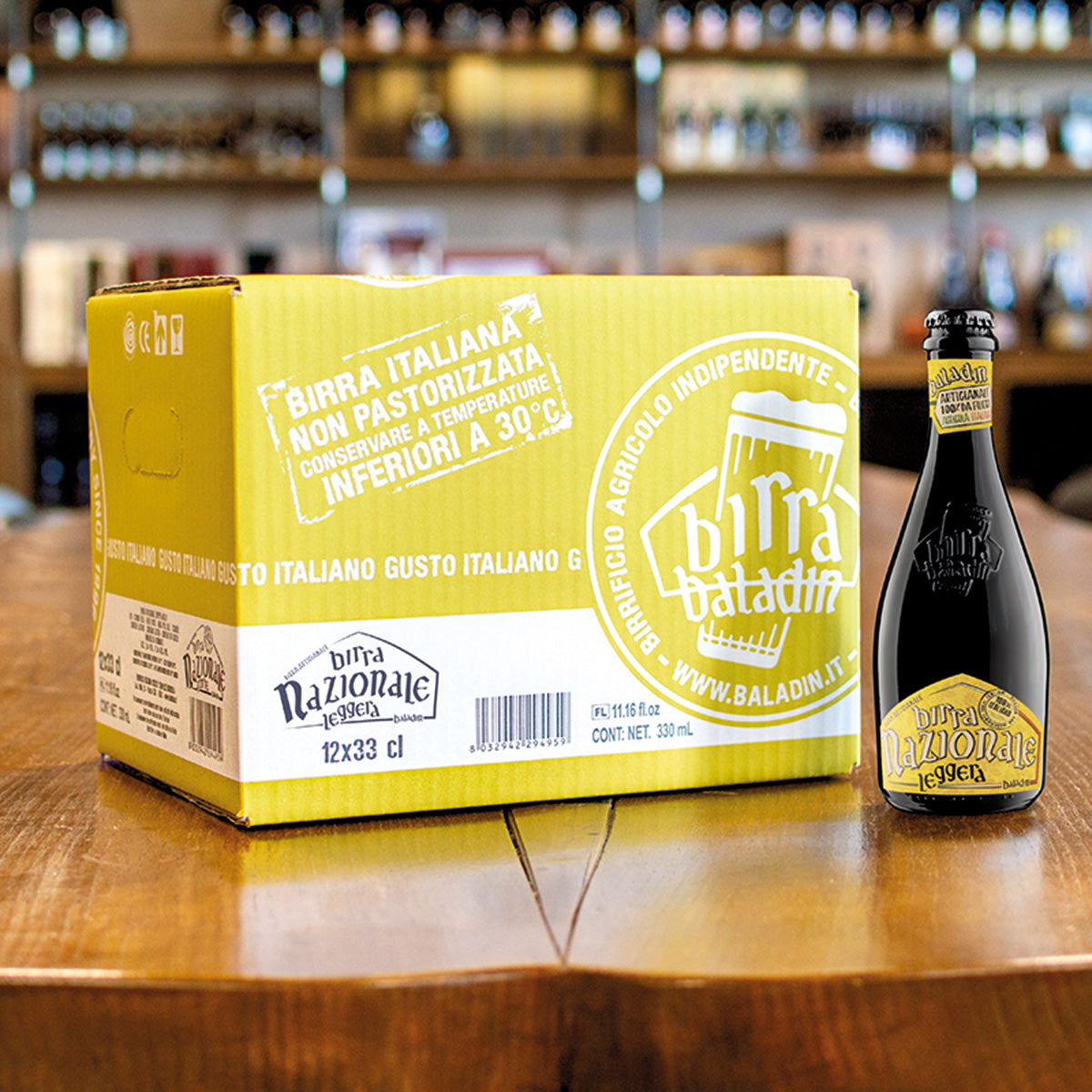 Box Scorta - 12 Nazionale Leggera 33CL
