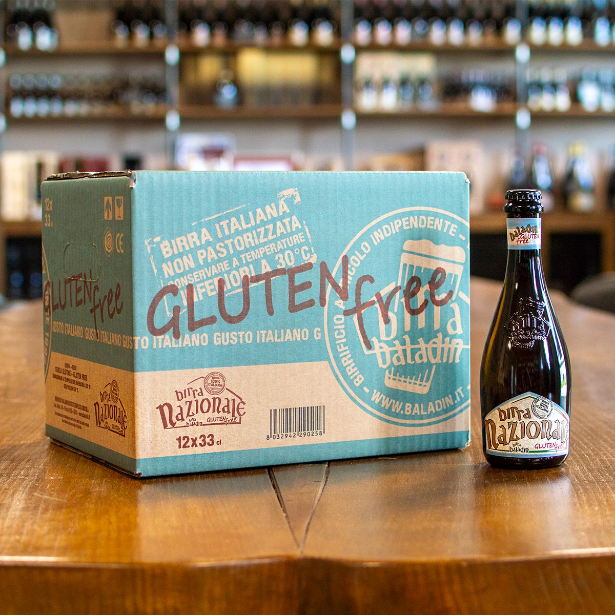 Box Scorta - 12 Nazionale Gluten Free 33CL