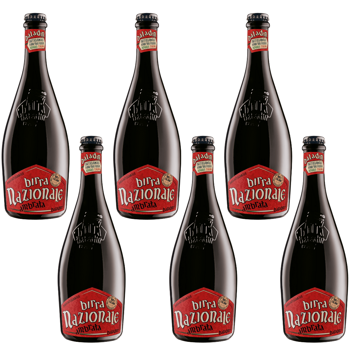 Box Scorta - 12 Nazionale Ambrata 33CL