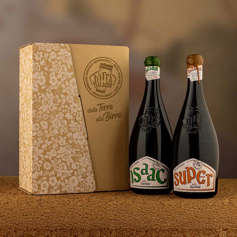 Kit Isaac e Super 75 cl con scatola regalo